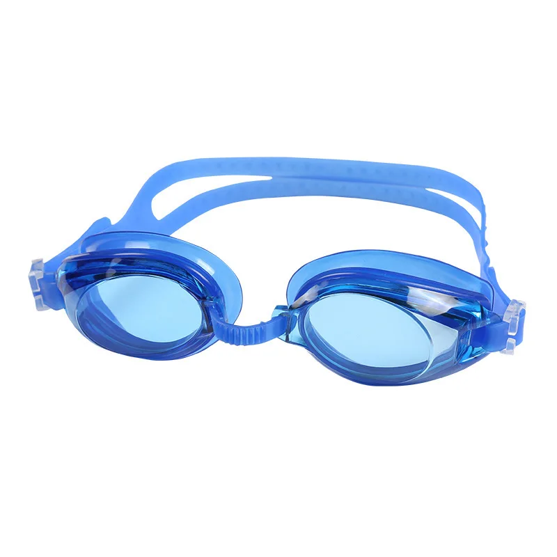 Профессиональные УФ водонепроницаемые очки Gafas, регулируемые очки для плавания, очки для женщин и мужчин, противотуманные очки для плавания, очки для плавания и дайвинга - Цвет: Синий