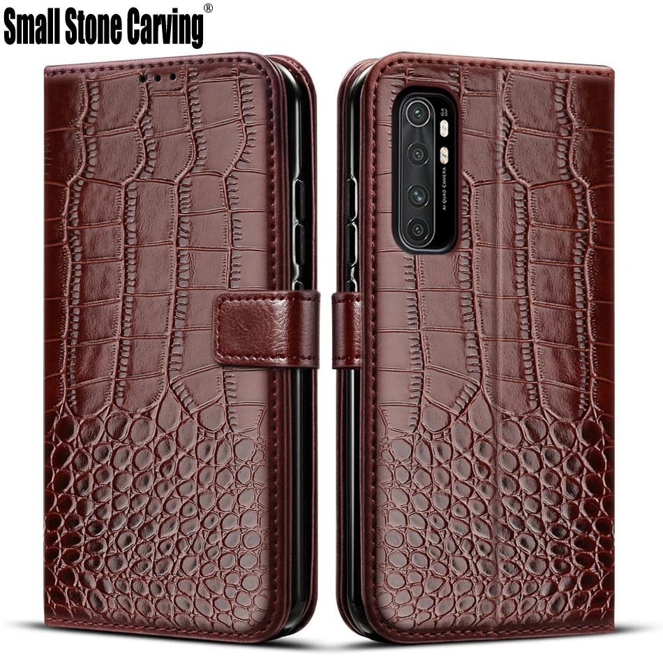 For Xiaomi Mi Note 10 Lite Case Cover flip Silicone TPU Phone Case phone case leather wallet case smart mirror flip case silicone phone case For Xiaomi Mi Note10 Lite Note10 10Lite with card slots