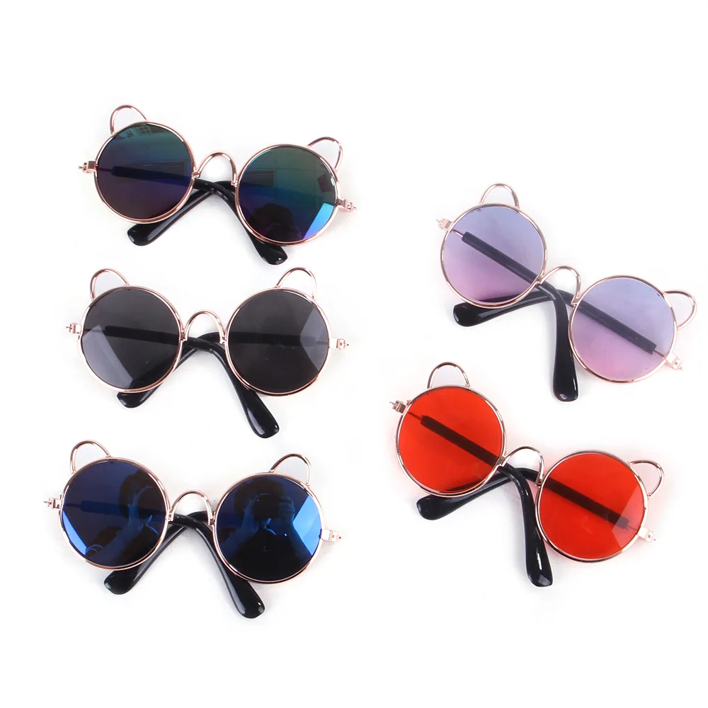 Pet Sunglasses 1PCs Cat Dog Eye-Wear Reflection Photos Props