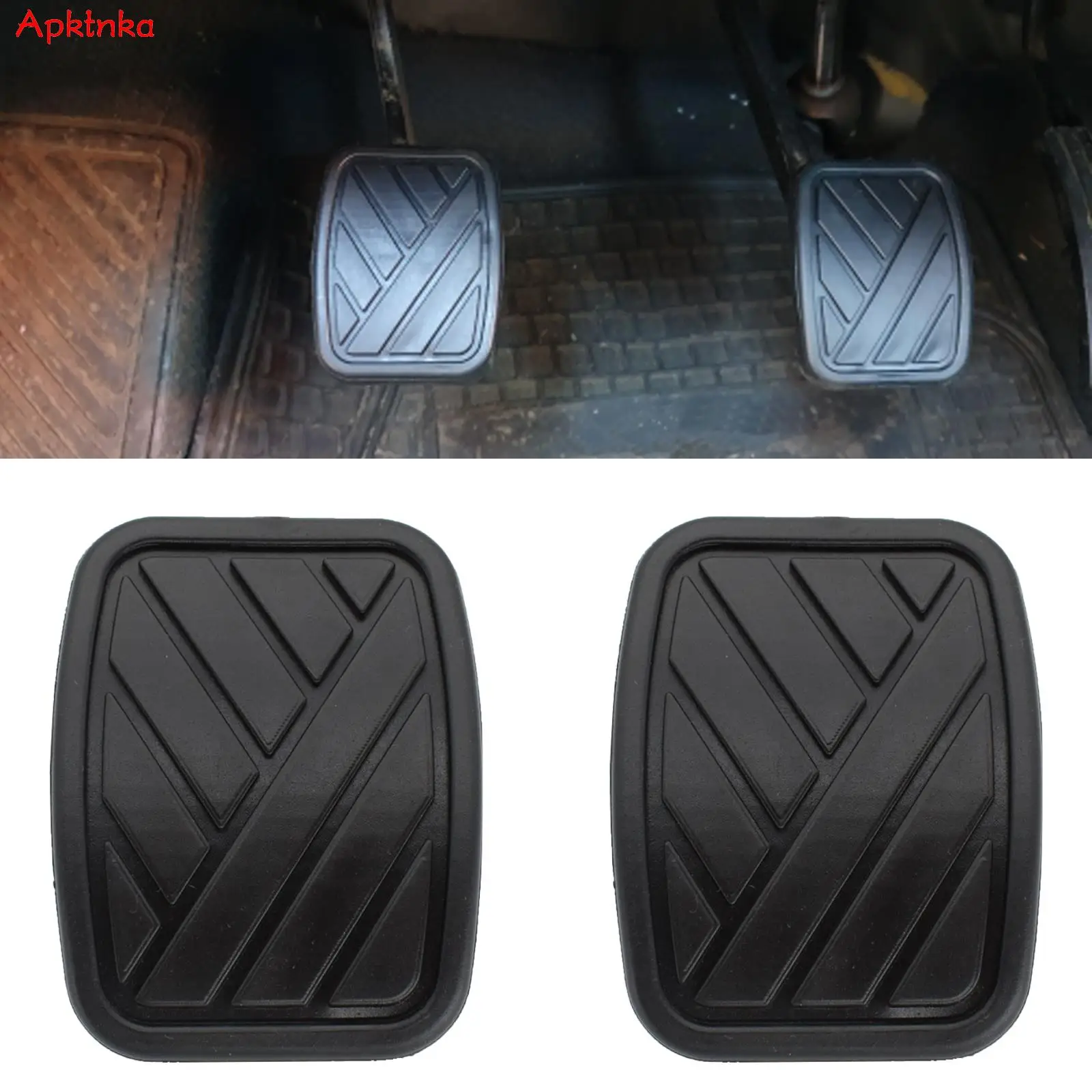 2X Per Suzuki Swift Vitara Samurai Stima Sx4 Aerio X90 Sidekick Geo Metro Tracker Freno Frizione Pedale Pad Cover Set 49751-58J00