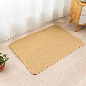 

Dog Diaper Pad Repeated Absorbent Pad Training Dog Pet Diapers Waterproof and Washable Beige