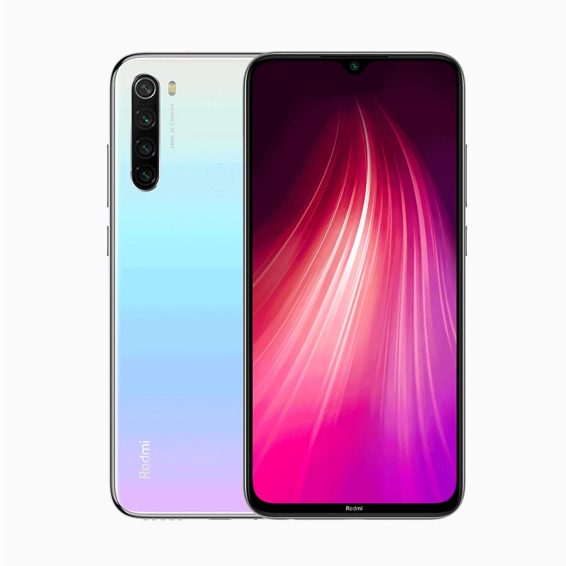 Смартфон Xiaomi Redmi Note 8 с глобальной версией, 3 ГБ, 32 ГБ, Восьмиядерный процессор Snapdragon 665, 4000 мАч, 6,3 дюйма, FHD, 48 МП, четырехъядерный мобильный телефон - Цвет: White