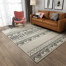 Nordic Carpet Living Room Modern Simple Bedroom Sofa Bedside Mat Moroccan Wind Carpets for Living Room Bathroom Rugs Area Rugs