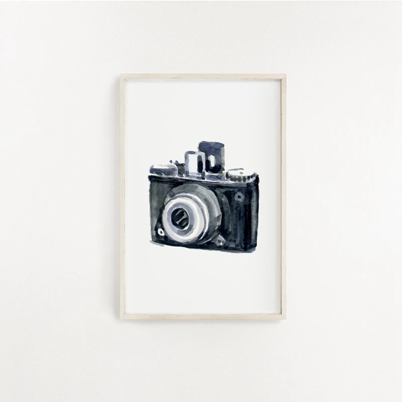 Vintage Camera Print