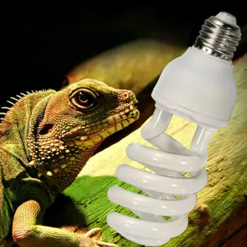 

13/26W Pet Reptile UV Lamp Habitat Lighting UVB 5.0/10.0 Light Bulb For Lizard Terrarium