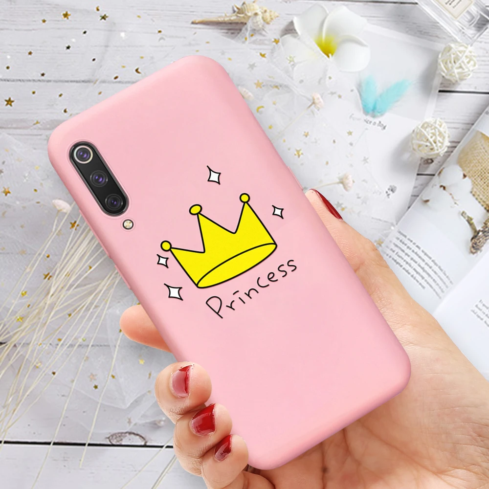 Симпатичный чехол с динозавром для Xiaomi Redmi Note 7 6 5 Pro 7A 6A K20 пара чехлов Mi 9se 6X Mi8 Lite Mi9T