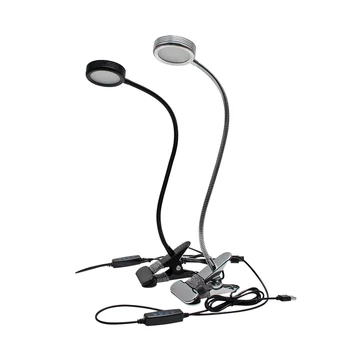 

LED Hose Clip Light Student Dormitory Bedside USB Eye Protection Reading Light Bedside Light Clip Desk Lamp