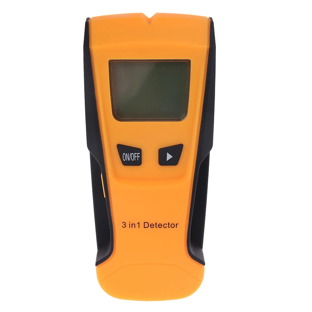 

3 in 1 LCD Metal Detector Find Metal Wood Studs AC Voltage Live Wire Detector Wall Scanner Thickness Gauge Without Battery