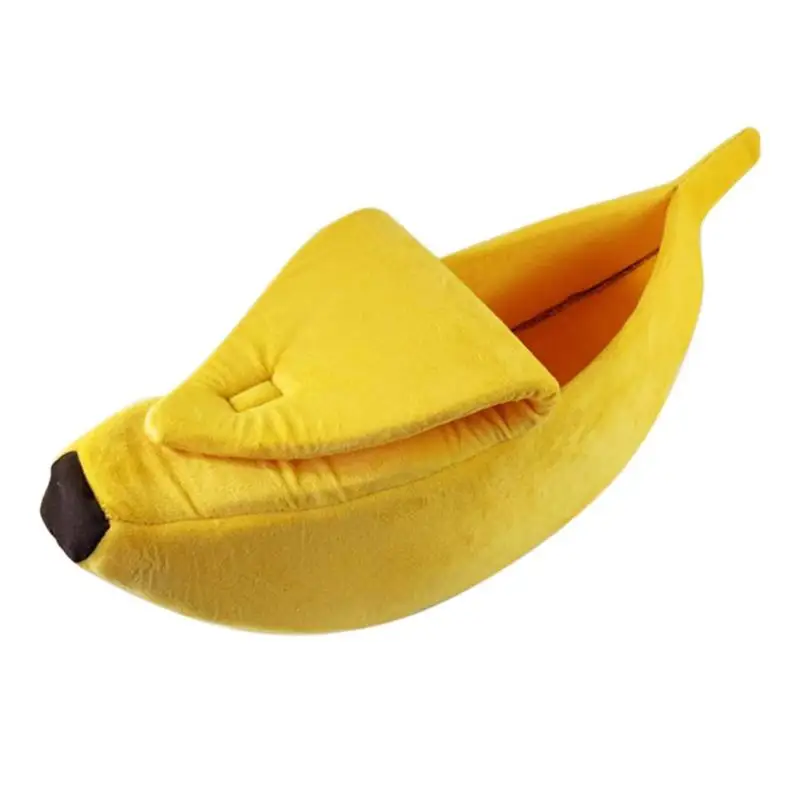 Дышащие трусики для собак кровать дизайн в форме банана зимняя одежда для собак дом удобные аксессуары для домашних животных, собак