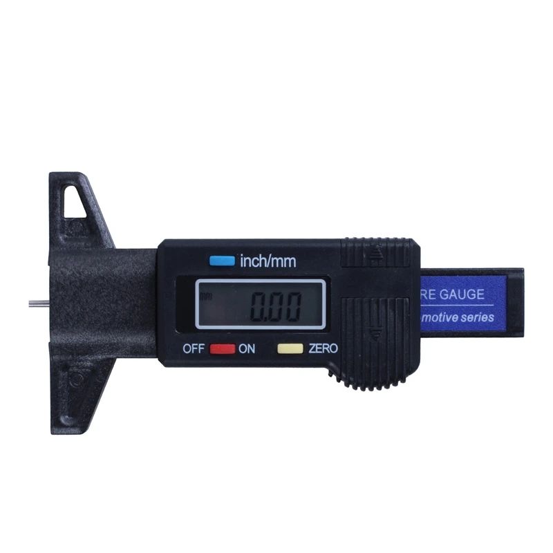 Digital depth gauge caliper tread depth gauge LCD Tyre tread gauge