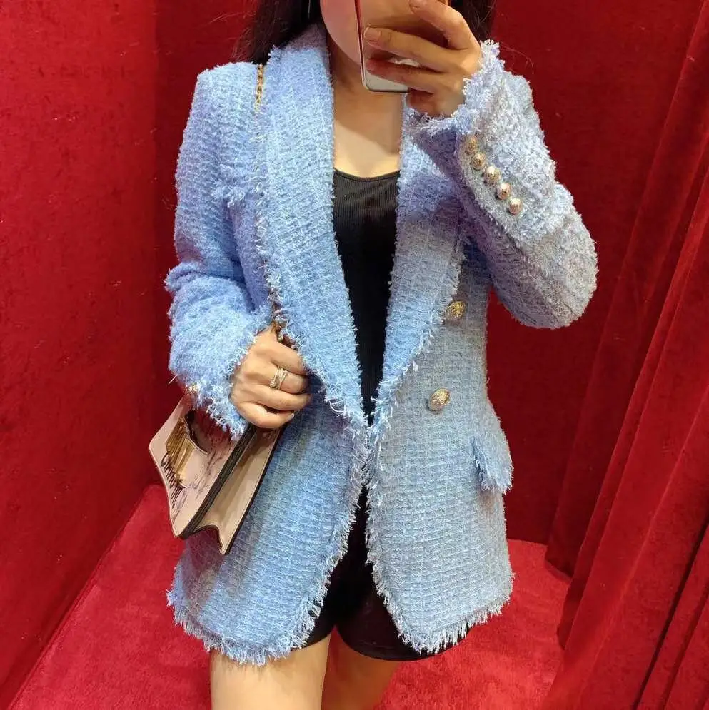 AH10276, модные женские пальто и куртки,, Подиумные роскошные, известный бренд, Европейский дизайн, вечерние, стильная женская одежда