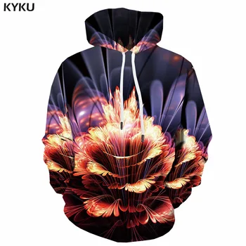 

3d Hoodies Flower Sweatshirts men Psychedelic Hoodie Print Harajuku 3d Printed Hypnosis Sweatshirt Printed Abstract Hooded Casua
