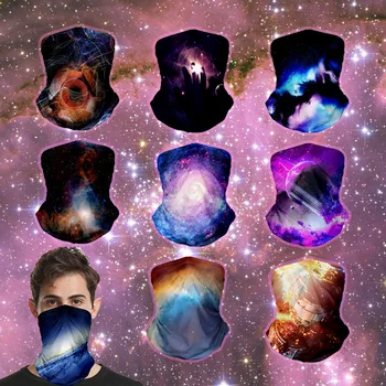 

Starry Color All-match Headscarf Mask Magic Turban Multi-function Color 2020 New 3D Neutral/for Men and Women Soft Fashion Mask