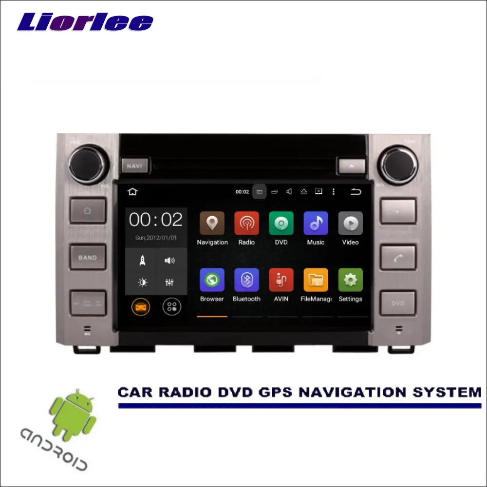 Liorlee For Toyota Tundra 2014 2015 CD DVD GPS Player Navi Radio Stereo