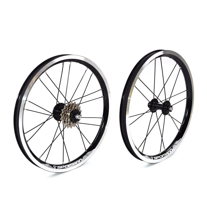 16インチ305バイクホイールセット外部5-速度v-ブレーキ小径車セット