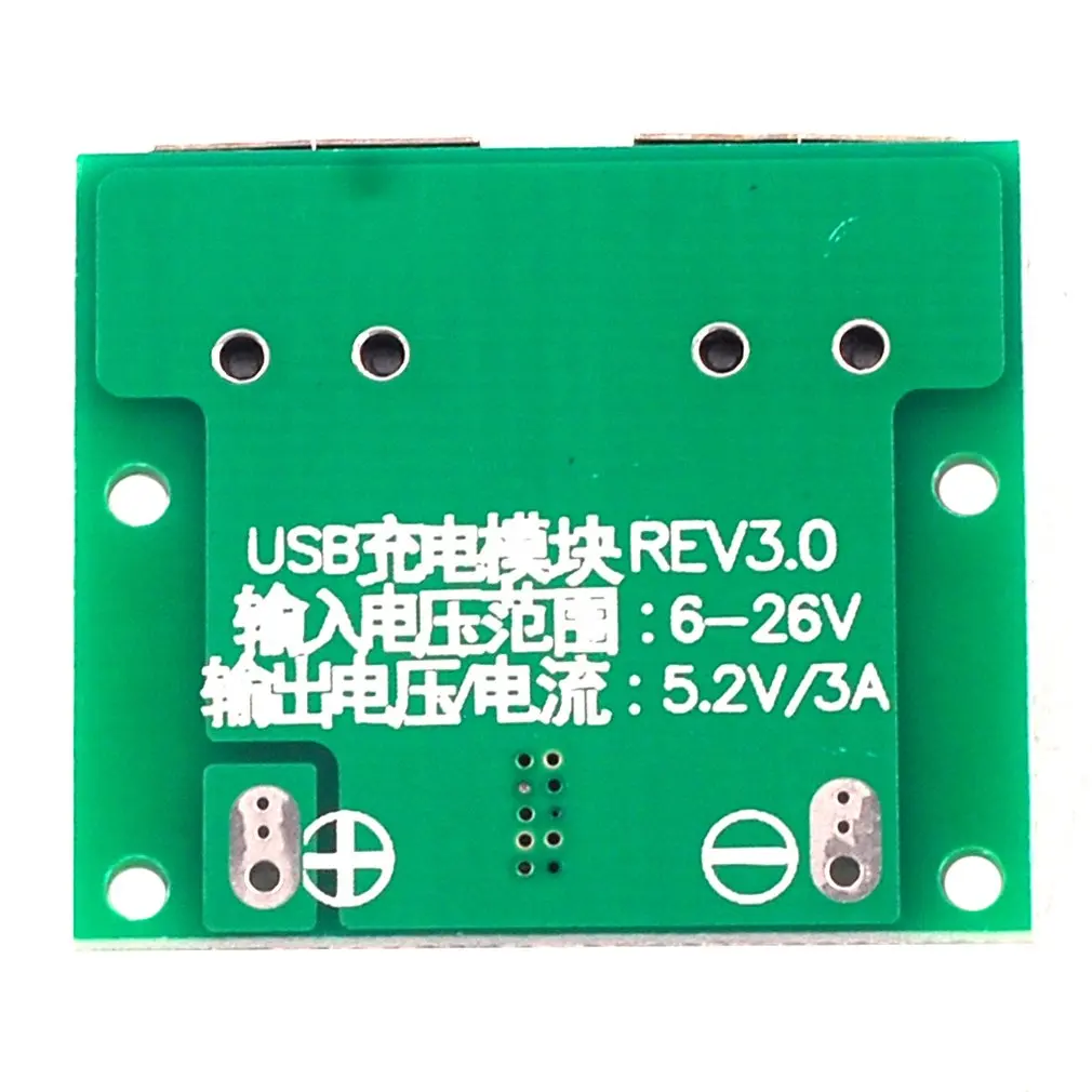 Двойной Usb выход 9 В/12 В/24 В до 5 В 3A dc-dc автомобильный зарядный понижающий модуль регулятора маленького напряжения