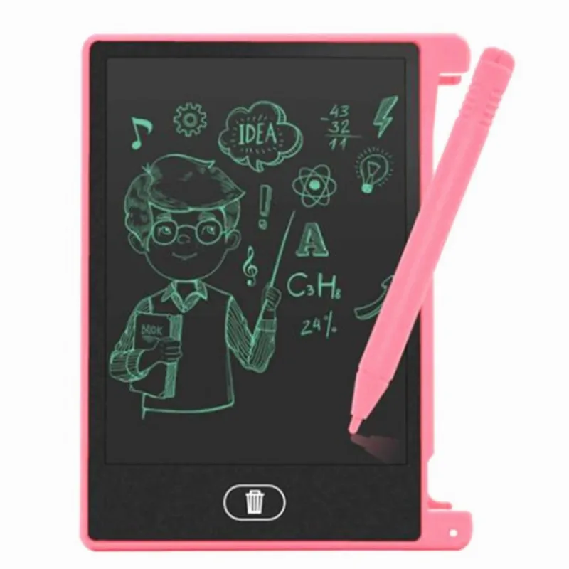 Креативный планшет для рисования 4,5 дюймов блокнот цифровой lcd графическая доска почерк доска объявлений для образования бизнеса