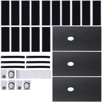 

3 PCS Set Guitar Effect Board Aviation Aluminum Effect Board Unlimited Splicing Effect Board Set