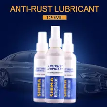 120m Anti-rust Lubricant Rust Inhibitor Rust Remover Derusting Spray Car Maintenance Cleaning Metal Surface Chrome Paint Clean