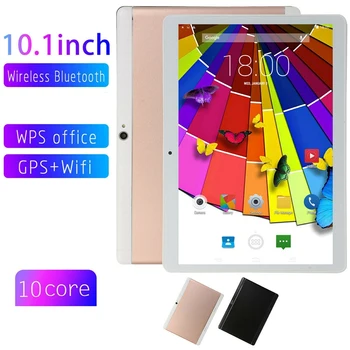 

New Kids Tablets 10 Inch 3G Phone Call Android 7.0 Quad Core 2G+32G Tablet Quad Core Dual Camera,Gifts for Boys Girls,US Plug Ro