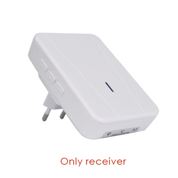 receiveronly CTVMAN видеодомофон с Wi-Fi для безопасности, домофон для дома, IP видеодомофон с питанием от батареи, умный беспроводной дверной звонок, камера - Цвет: receiveronly