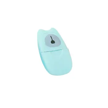 

High Quality Portable Mini Hand Soap Dispenser Travel Outdoor Disposable Soap Paper Travel Supplies Soap Tablets