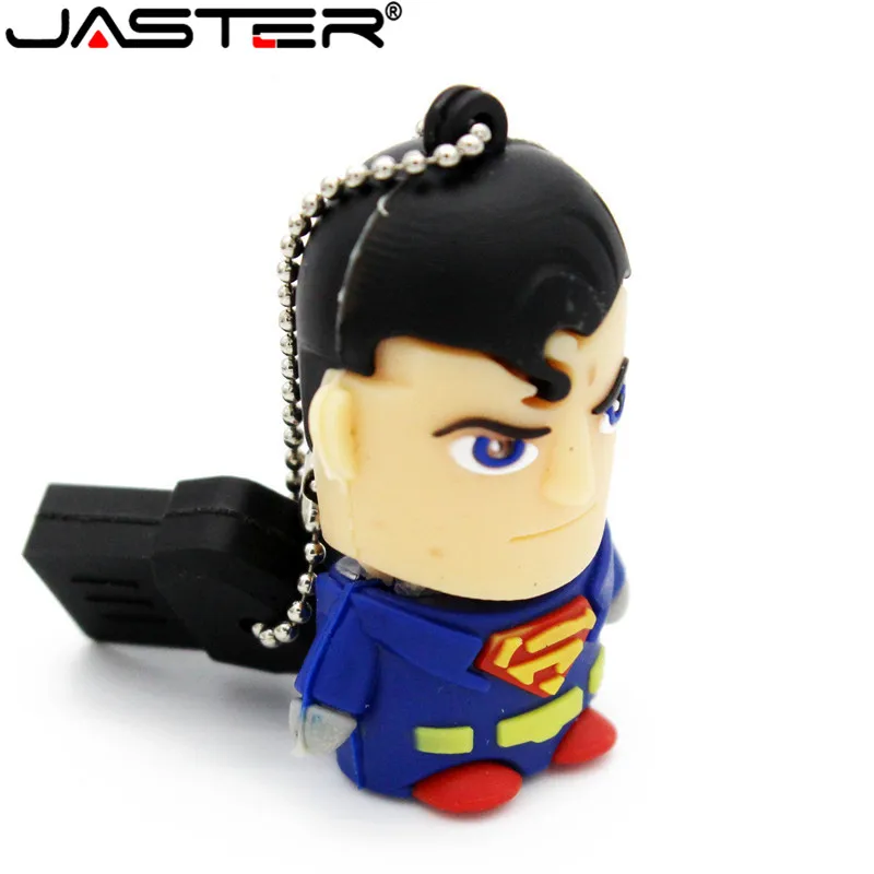 JASTER Мультяшные персонажи usb флэш диск полная емкость ручка накопитель Мстители