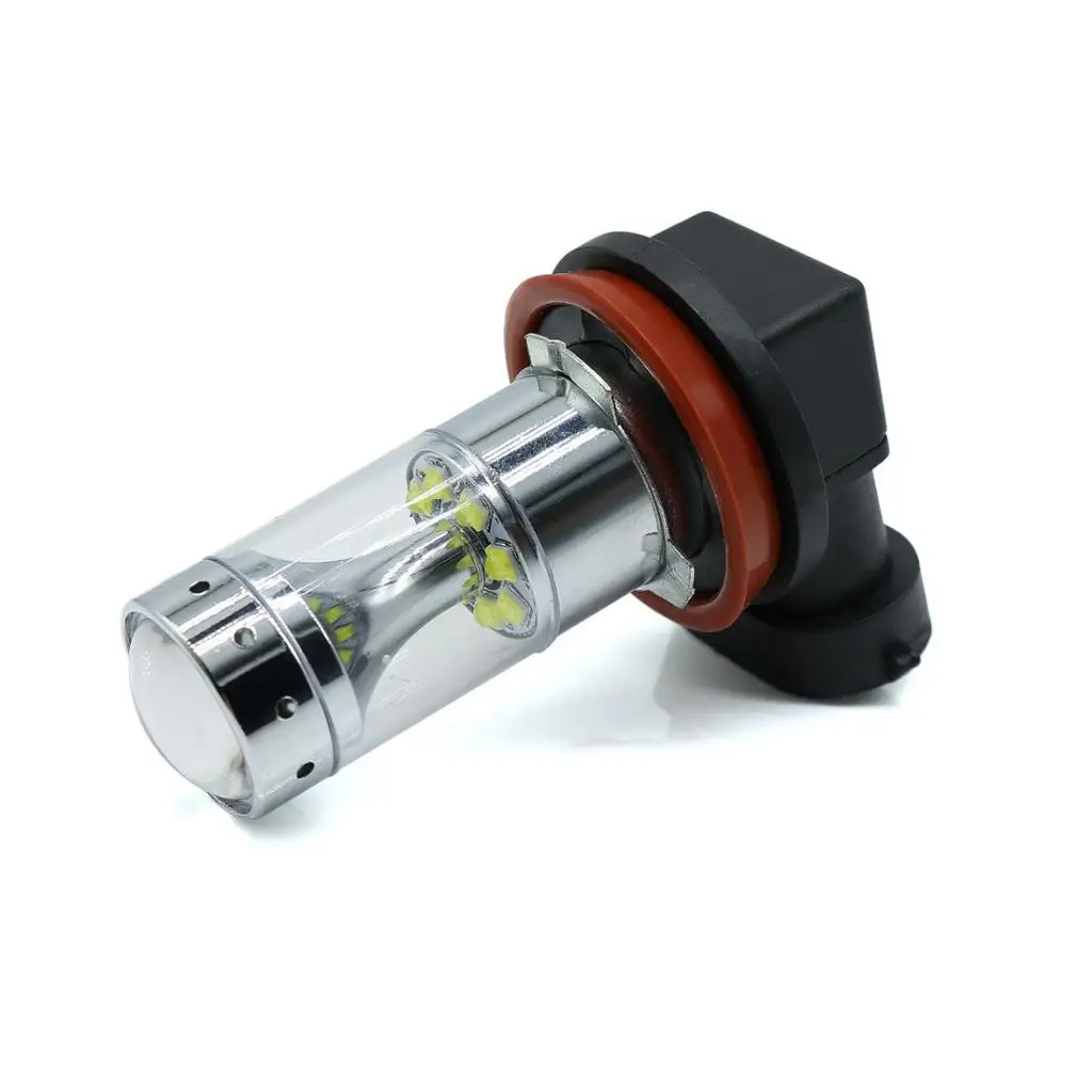 Pair H16/H11 6000K 100W High Power Fog Driving Light Turn Signal Lamp Parking