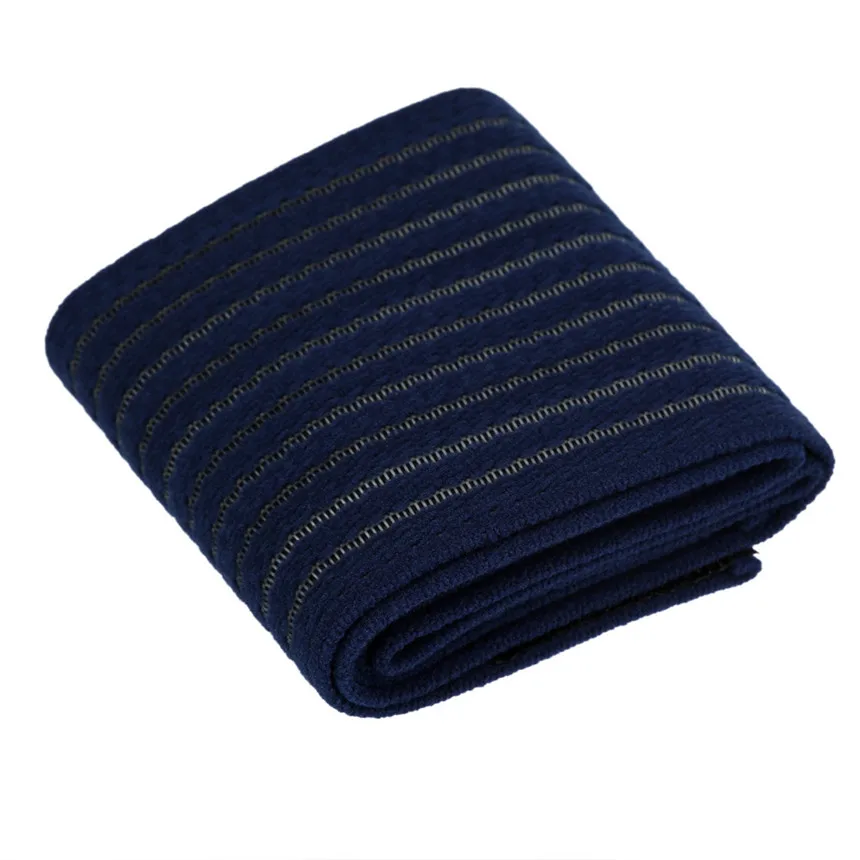 CARPRIE Motorcycle Knee Brace New Multifunction Wrapped Elastic Bandage Therapy Sport Wrap Pain Relief - Цвет: Navy