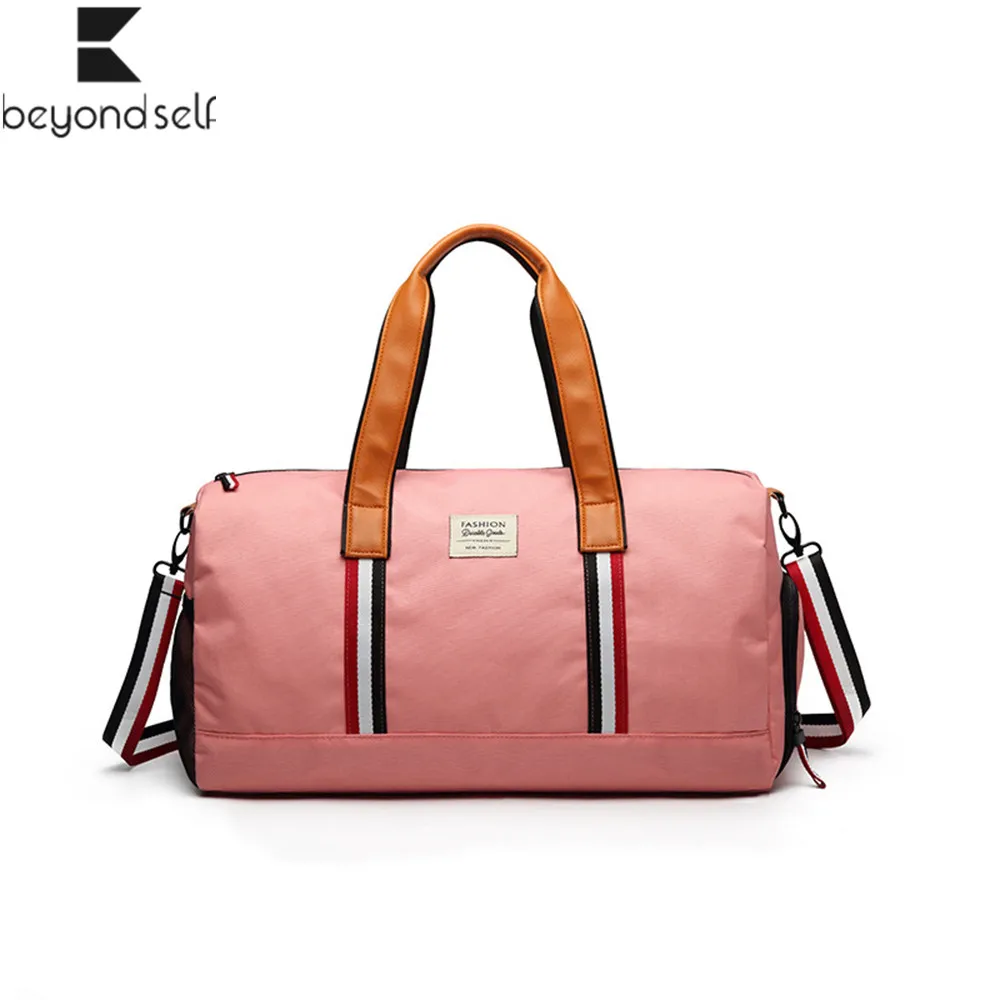 

Gym Bag Fitness Handbag Large Capacity Waterproof Sports Bag Cylinder Yoga Training Exercise Bags Travel Package Backpack 9909