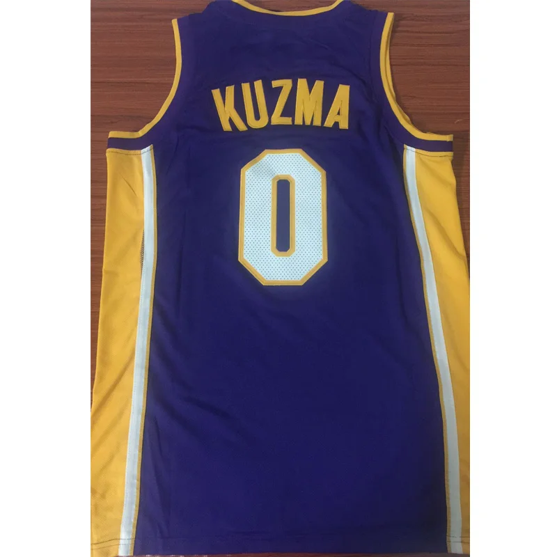 Новые мужские баскетбольные майки Lonzo Ball Brandon Ingram Kyle Kuzma Джерси для дешевой продажи - Цвет: 03