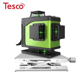 

16 line 4D laser level 360 Vertical And Horizontal Laser Level Self-leveling Cross Line 4D Green Laser Level with outdoor