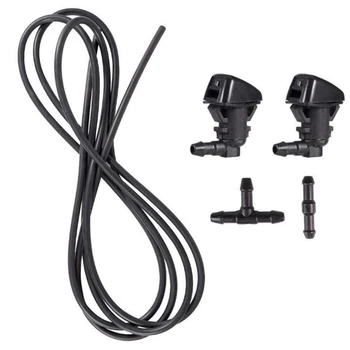 

Sprayer Windshield Nozzle 5pcs Set Exterior Car Kit For Focus Dodge Rams