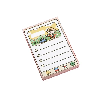 

Cartoon Funny Lovely Series Kawaii Cute Stick Notes Memo Pad Diary Stationary Flakes Scrapbook Decorative Sticky Notes