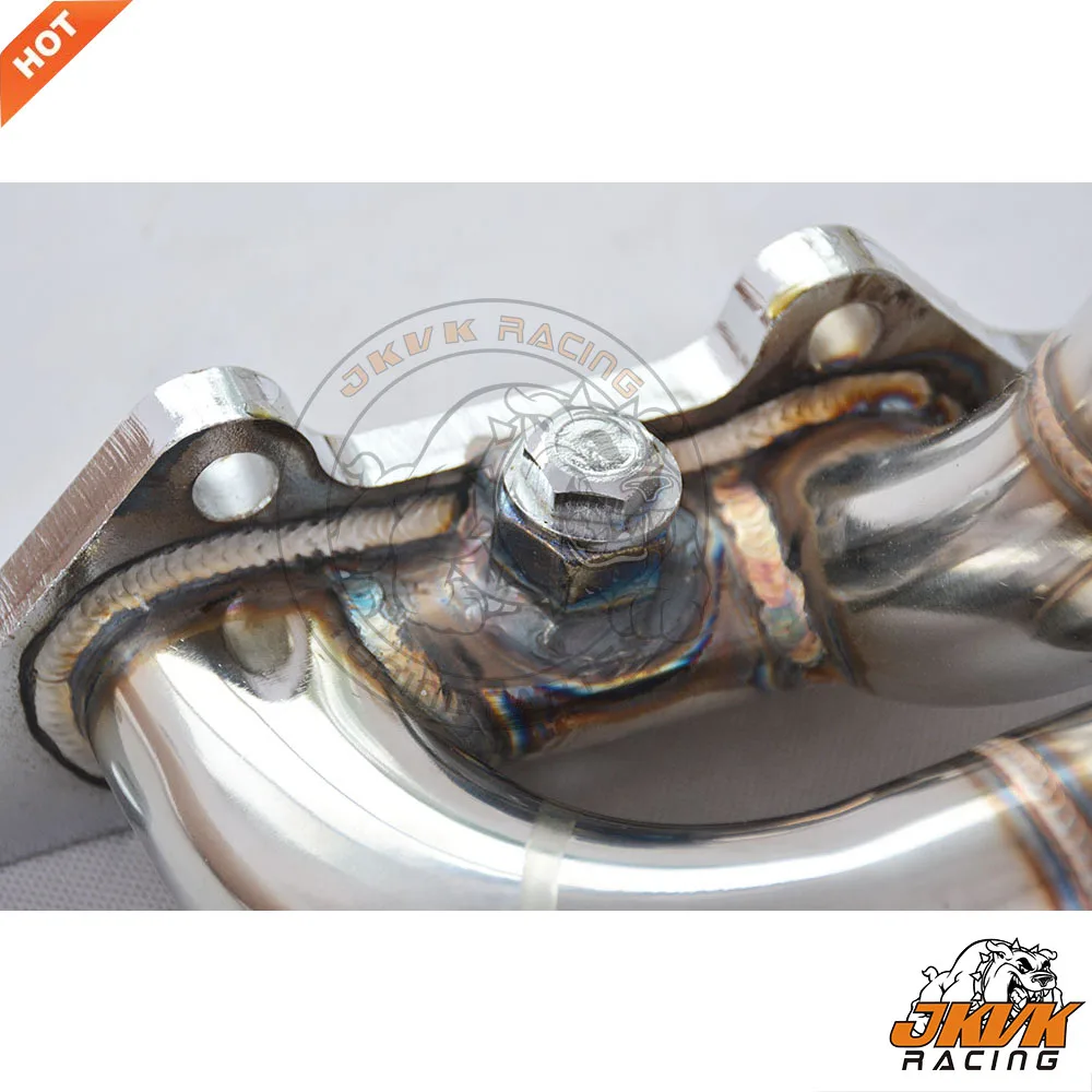 JKVK гоночный коллектор для Lancer EVO8 2.0L 4G63 I4 2003-2005