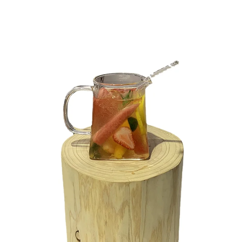 

Glass Cups for Drinking Set Water Breakfast Cup Multifunction Oatmeal Mug Eco Friendly Party Drinkware Drinks Bar Acessorios D