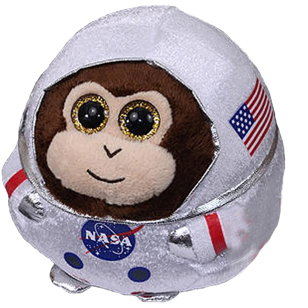 

Ty Beanie Ballz 4" 10cm Private Ham Chimpanzee Stuffed Animal Collection
