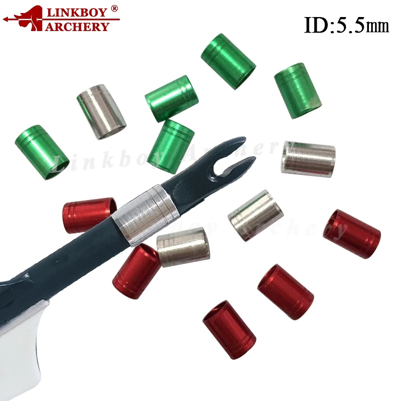 12 шт. Взрывобезопасное кольцо Linkboy Arrow OD 5 5/5 7/6 0 мм id4.2мм углеродный вал аксессуары