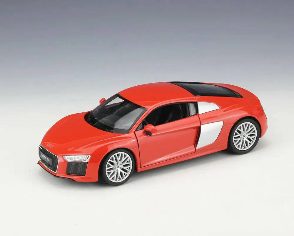 

Welly 1:24 2016 Audi R8 V10 Diecast Model Car New in Box
