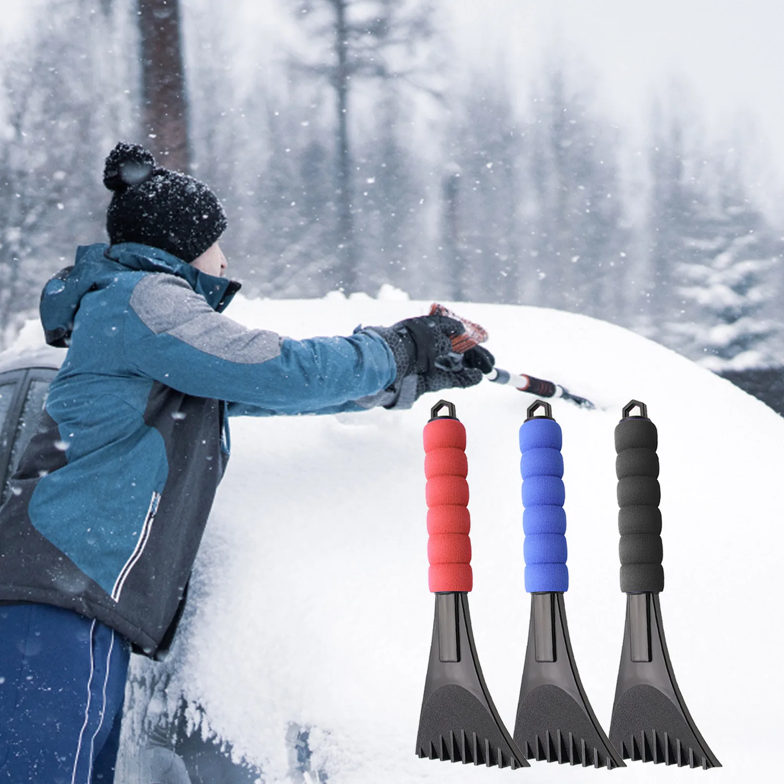 3 шт. многофункциональный пластиковый скребок для льда | Дом и сад