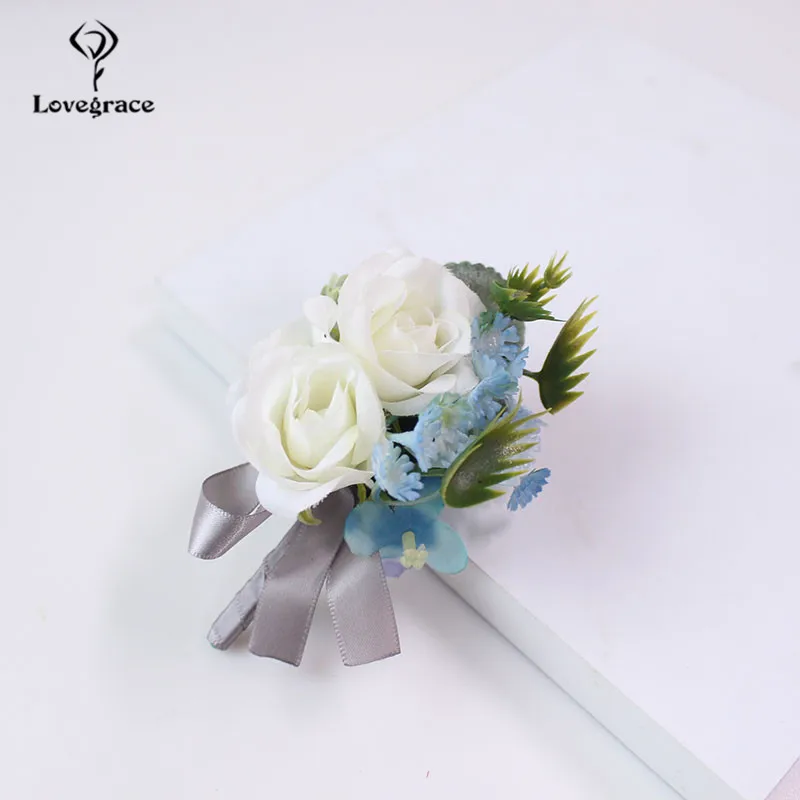 1 wedding boutonniere corsage marriage brooch pin (17)