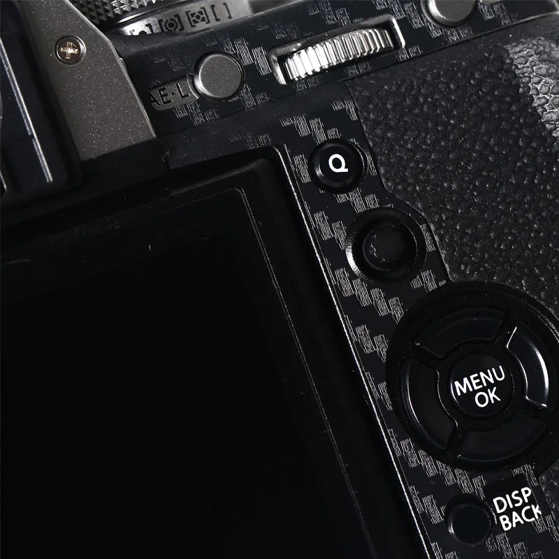 1-10 Набор для Fujifilm XT-30 Защитная пленка для камеры наклейки из углеродного волокна устойчивый к царапинам шероховатый клей отправка запасных наклеек