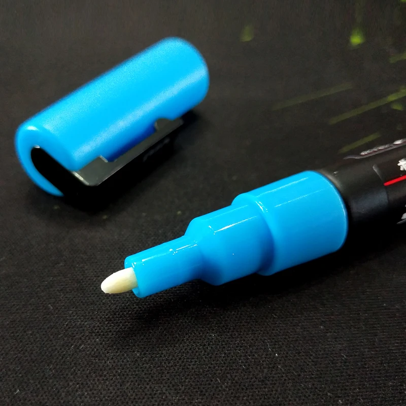 Ручка Posca PC-3M маркер для краски письменная ручка тонкий наконечник 0,9-1,3 мм 8 цветов/комплект