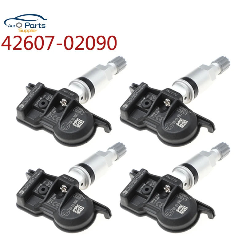 Датчик давления в шинах TPMS система контроля для Toyota LEVIN/HYBRID 42607 02090 02070 PMV-E100 PMVE100 4