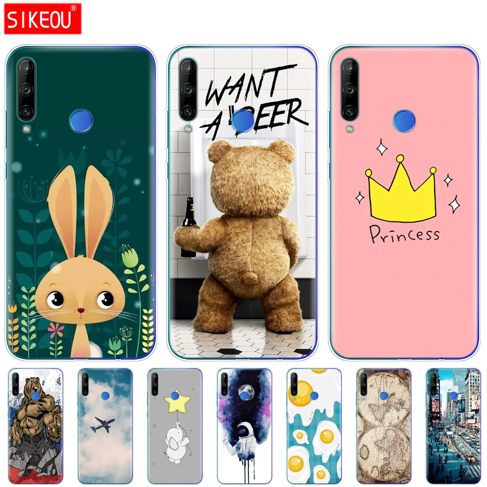 Силиконовый чехол для HONOR 9C 6 39 &quot мягкий из ТПУ телефона Huawei Honor 9 C AKA L29 задняя