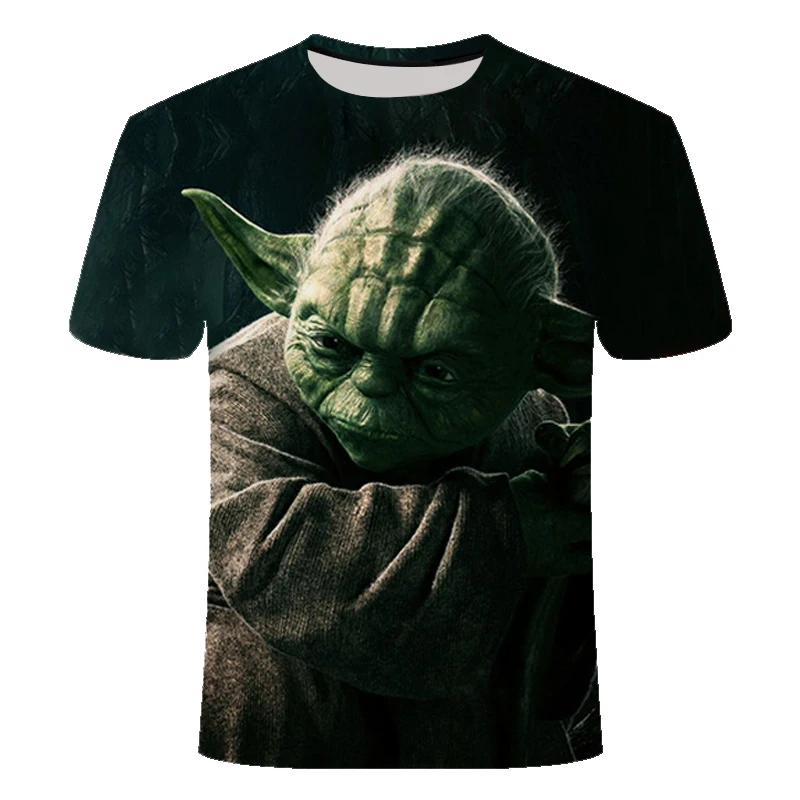 

2020 Newest 3D Printed star wars t shirt Men Women Summer Short Sleeve Funny Top Tees Fashion Casual clothing Asia Size T-shirt