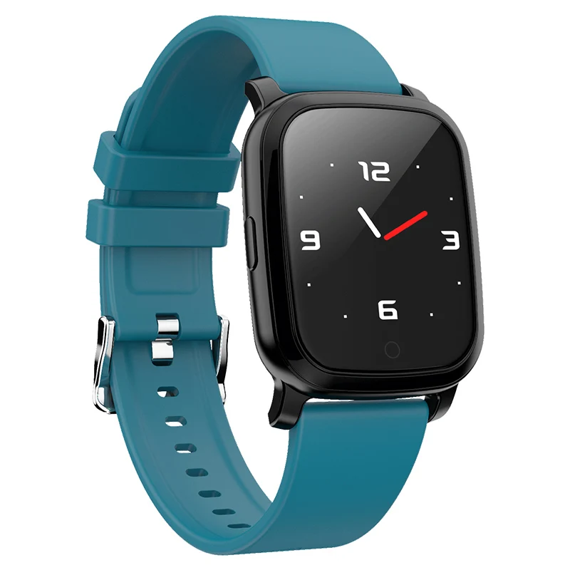 Blue Black Новинка CV06 Смарт часы IP67 Водонепроницаемый 20 дней в режиме ожидания сердечного ритма кровяное давление Smartwatch Поддержка IOS Android - Цвет: Blue Black