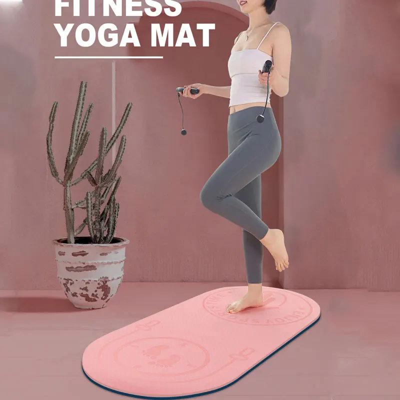 8mm Dicke Yoga Knie Pad Ellenbogen Unterstützung Kissen Fitness Übung 
