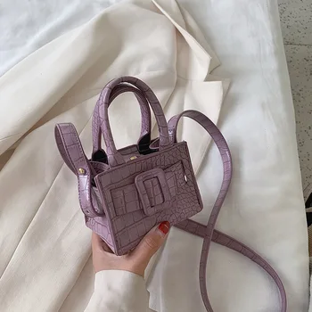 

NEW FOR SUMMER 2020 Stones Print Small Bag High Quality Faux Leather Tote BagWomen Designer Tote BagTravel Shoulder Crossbody