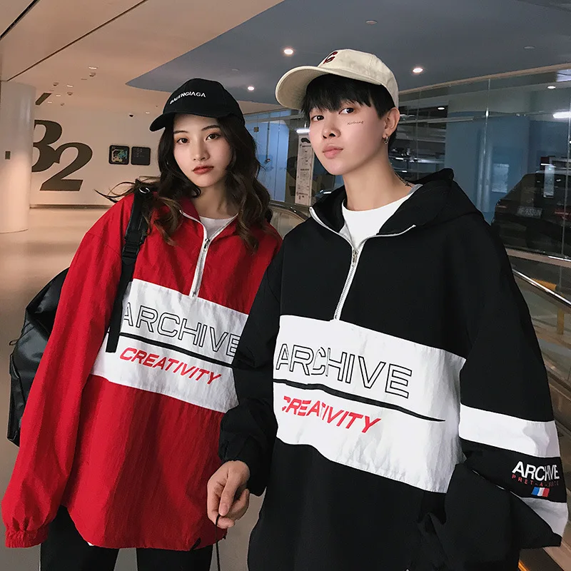 

2019 Autumn Photo Shoot New Style Couples Korean-style Mixed Colors Coat Tops Students Business Attire (Pants Available 35)